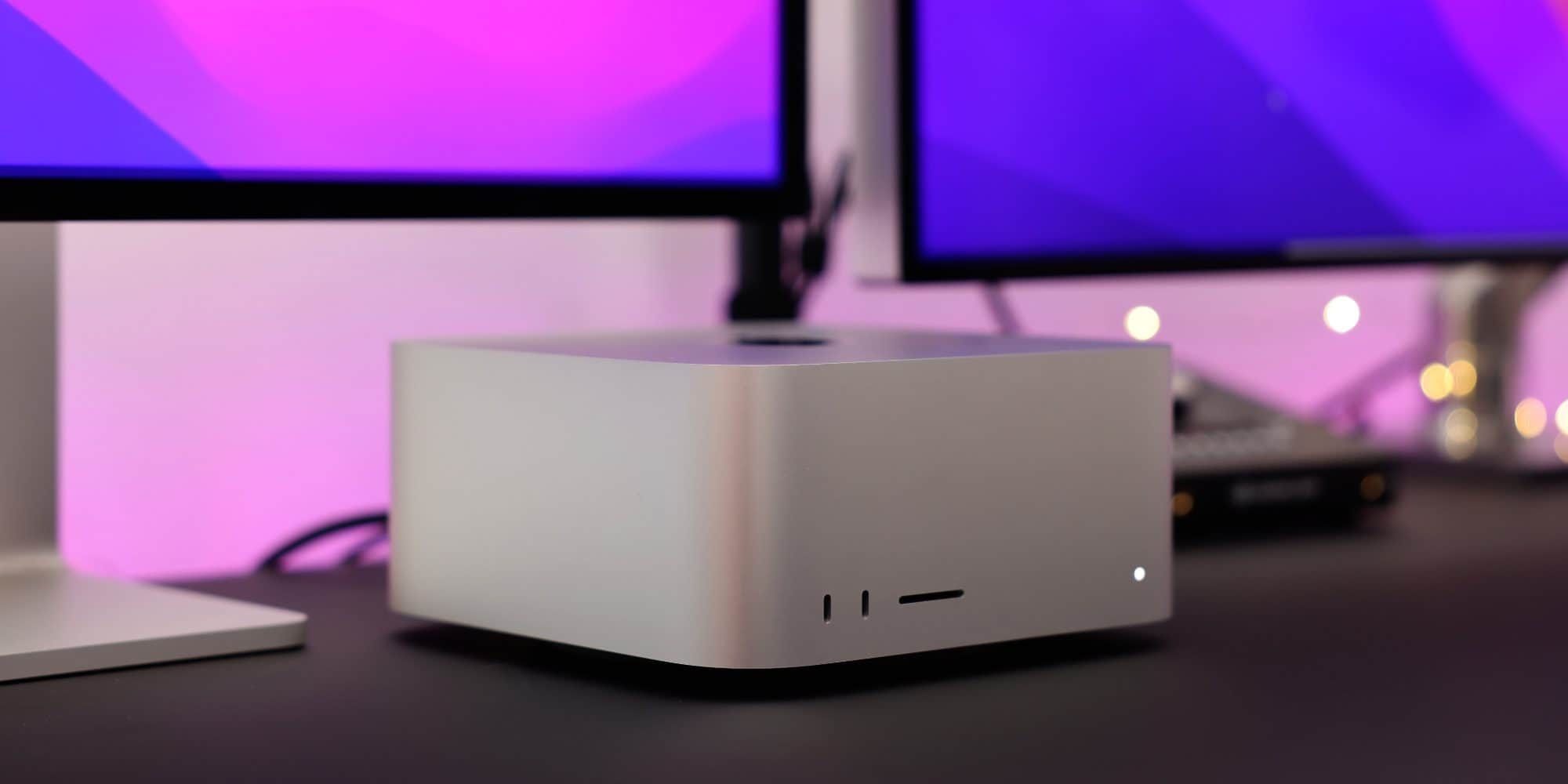 Mac Studio y monitores