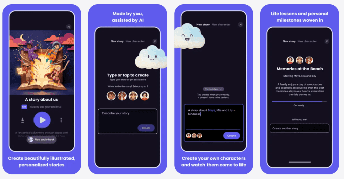 StoryKit app screenshot. Image credit: StoryKit