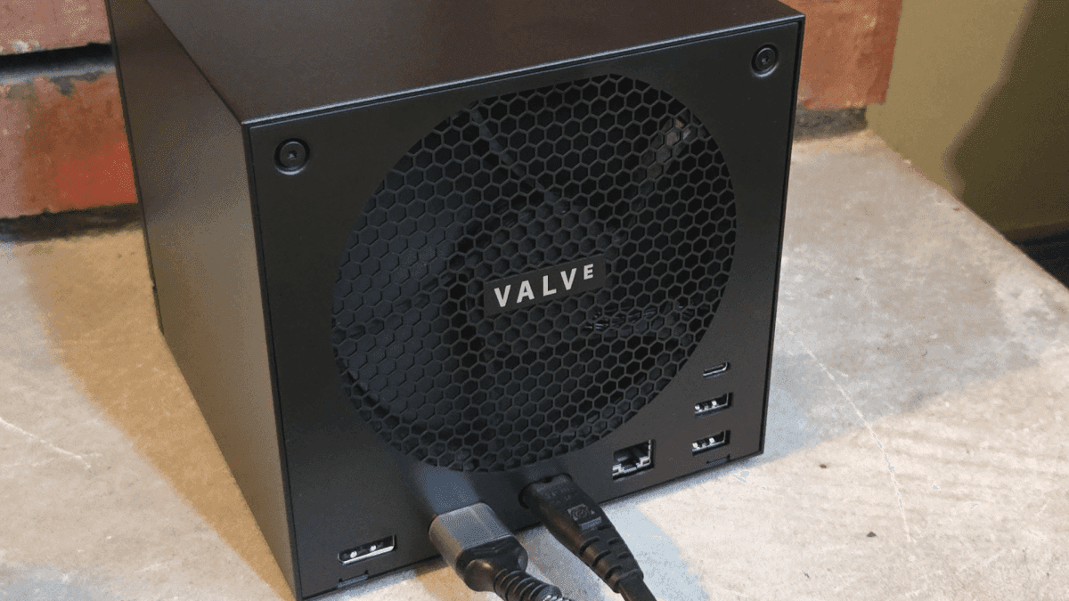 Parte trasera de la Steam Machine