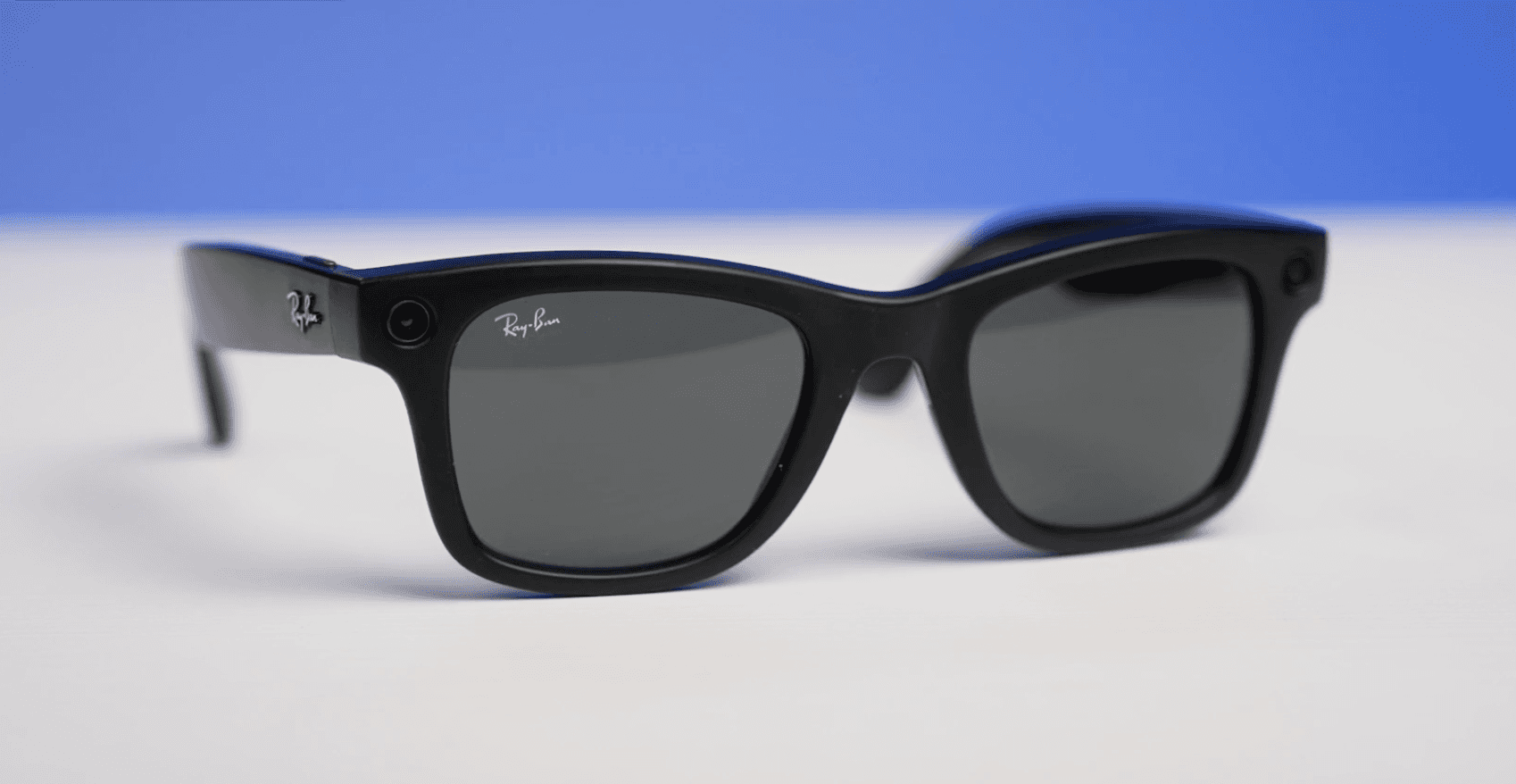 Ray-Ban Meta second-generation glasses on a table