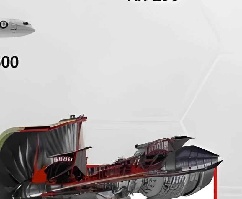 Il-296 aircraft and PD-35 turbojet engine