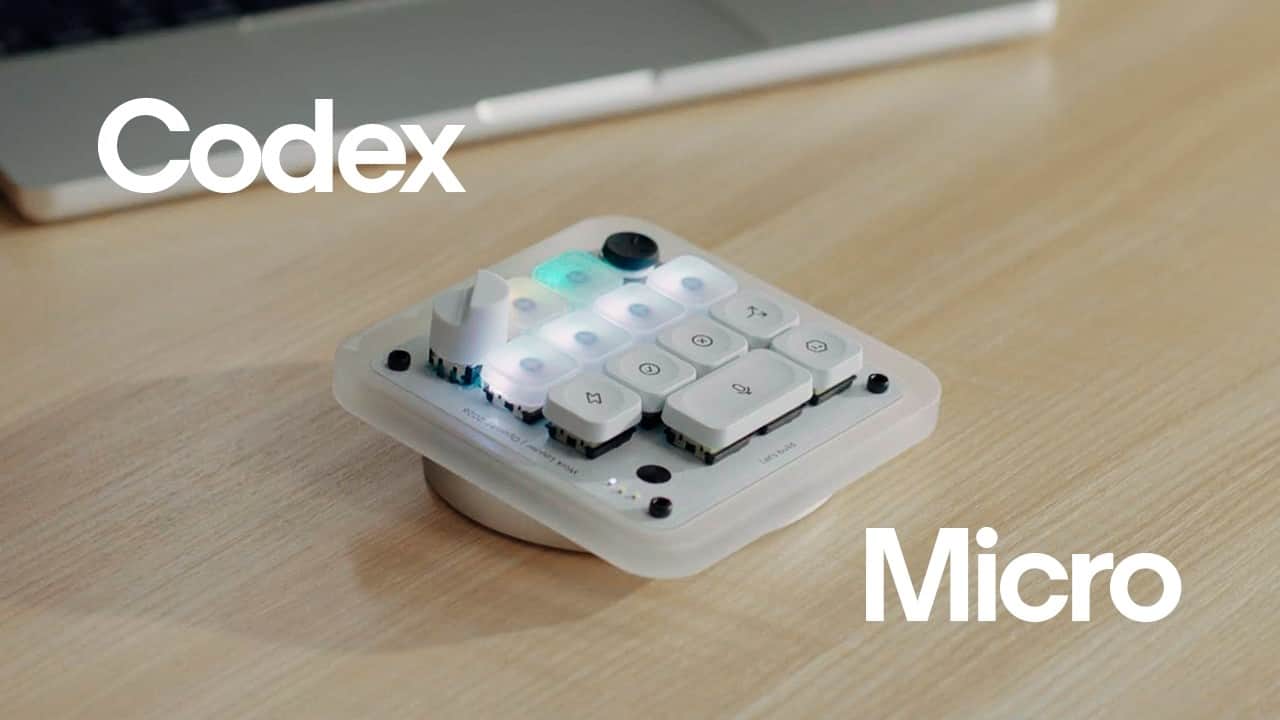 Introducing the Codex Micro on YouTube