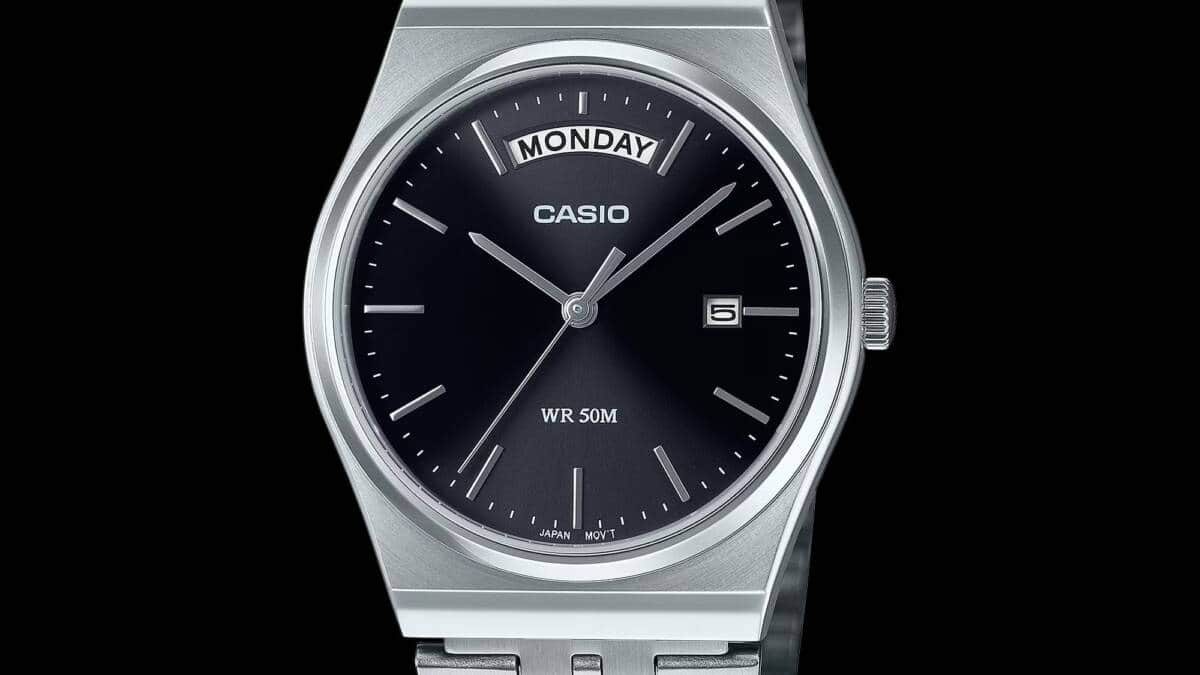 Casio MTP-B146 watches launch in the US with the full day of the week on the dial