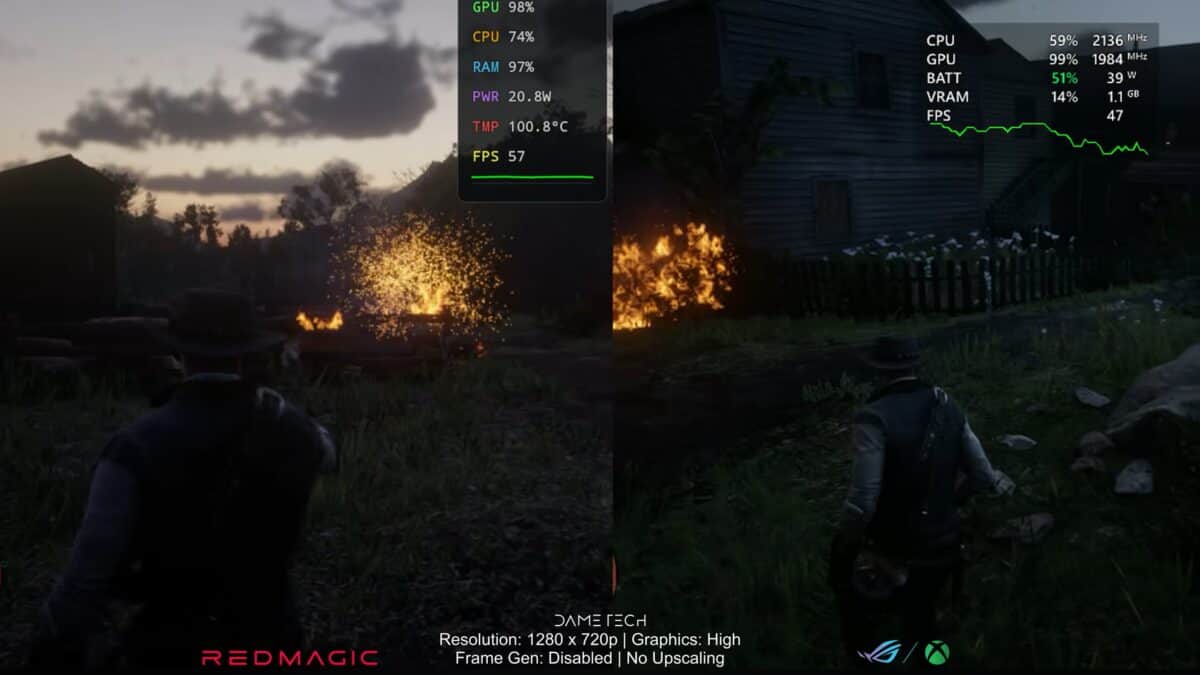 RedMagic Astra 2 in GTA 5 with high graphics