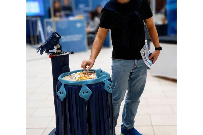 ELTE ethologists' service robot sparks curiosity rather than fear
