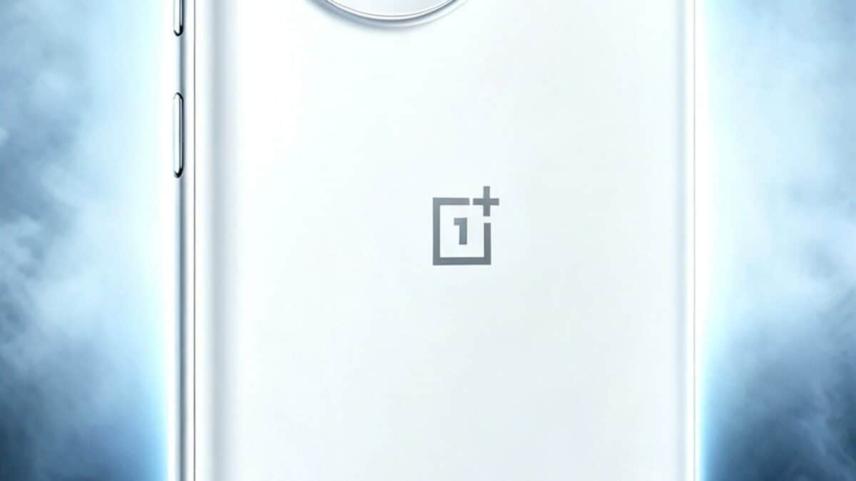 White OnePlus 16 smartphone with a dual circular camera