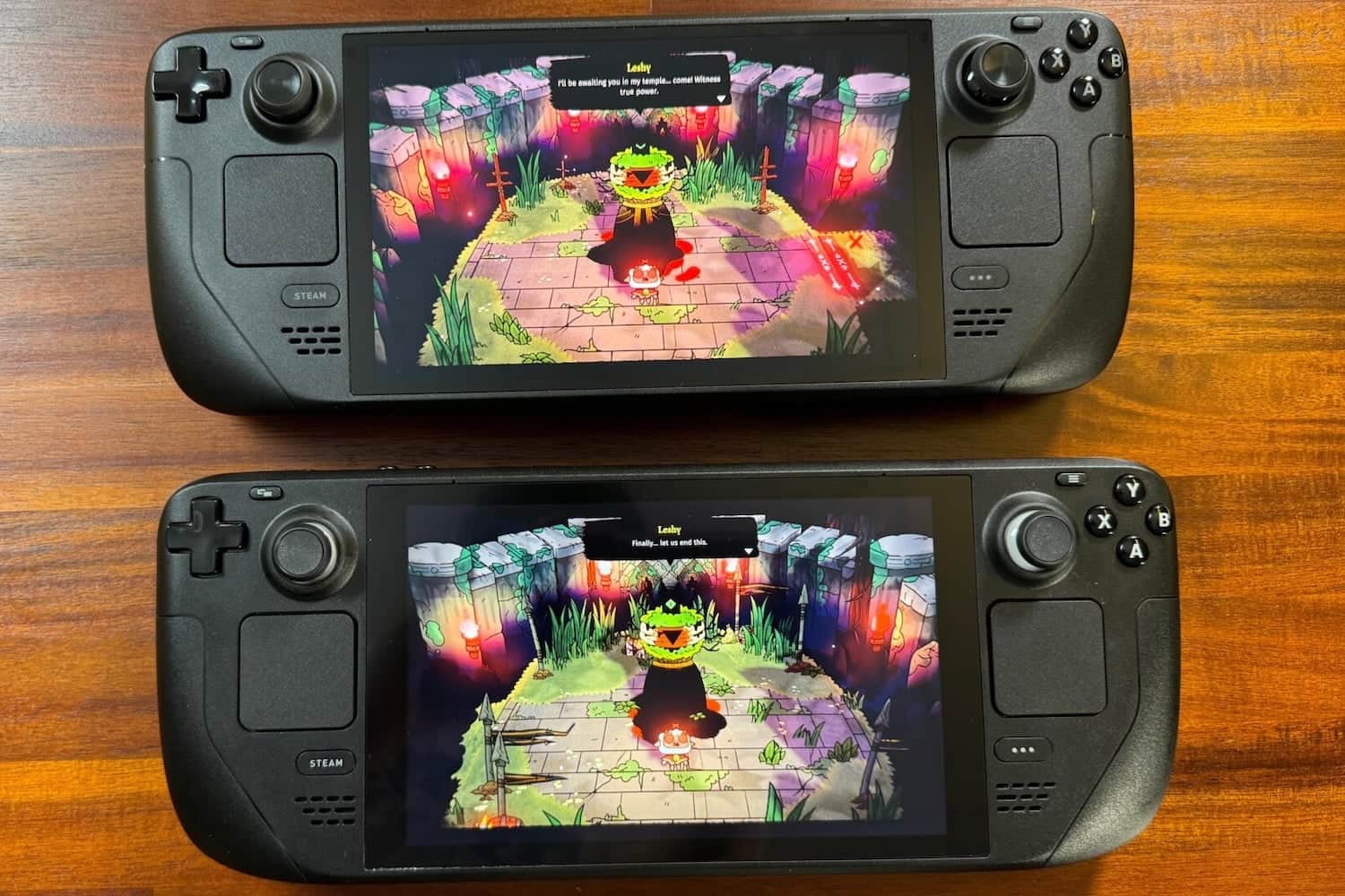 Steam Deck OLED and Steam Deck LCD