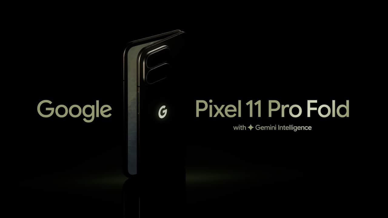 Google Pixel 11 Pro Fold teaser video
