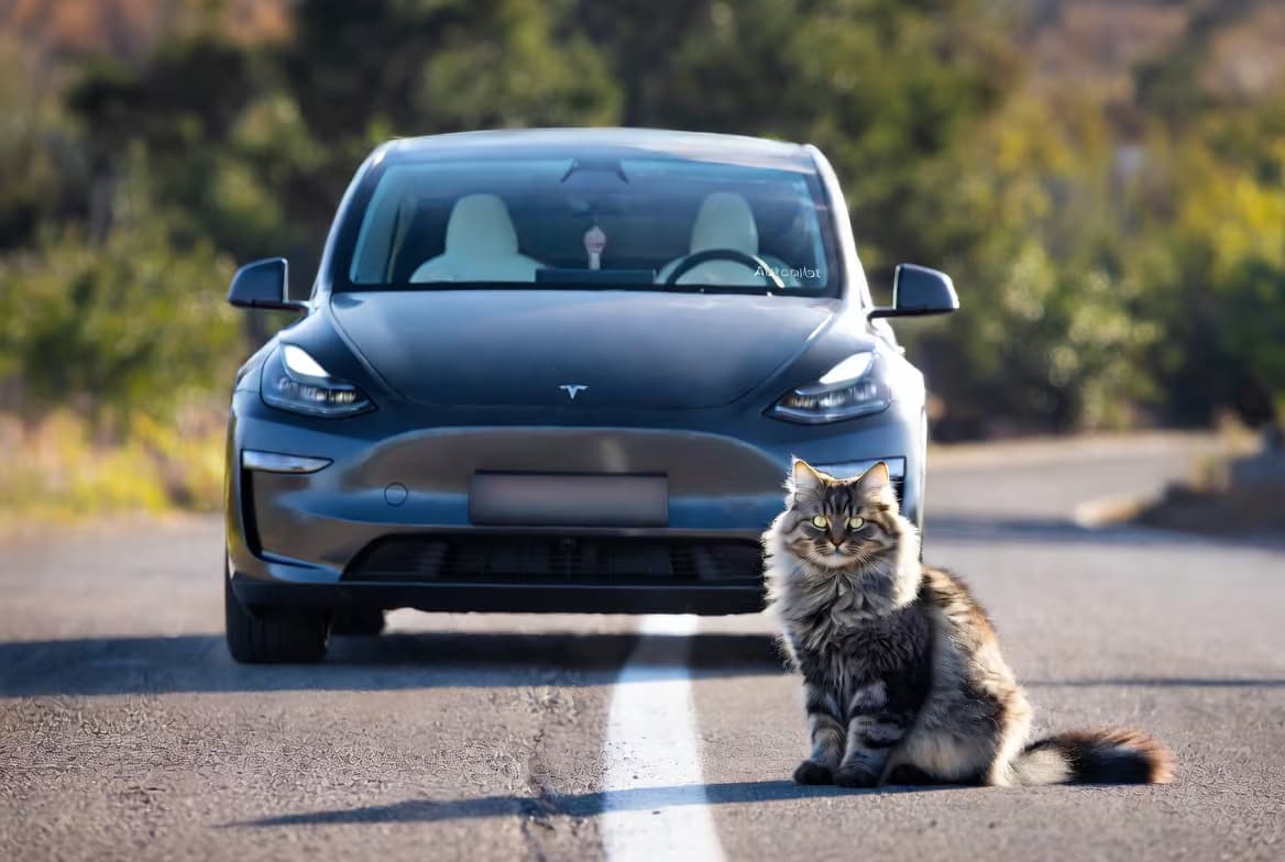 Tesla says FSD Supervised crashes half as often as regular driving