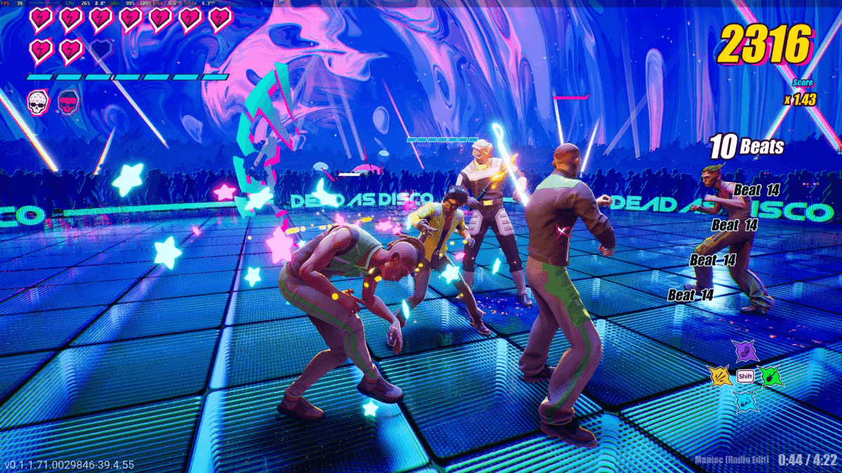 Captura de Dead as Disco
