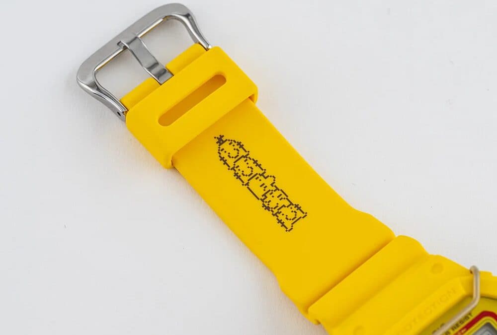 Yellow Casio G-Shock Mother 3 watch for children
