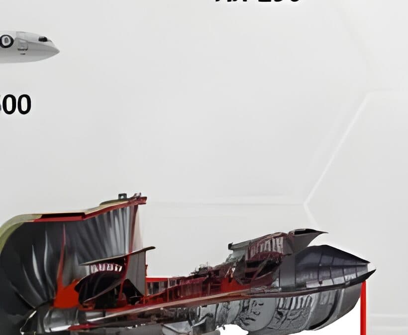 Il-296 aircraft and PD-35 turbojet engine