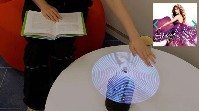 UChicago scientists create interactive screens that can appear on demand