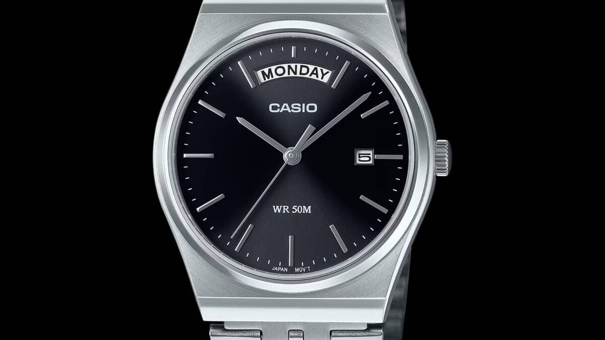 Casio MTP-B146 watches launch in the US with the full day of the week on the dial