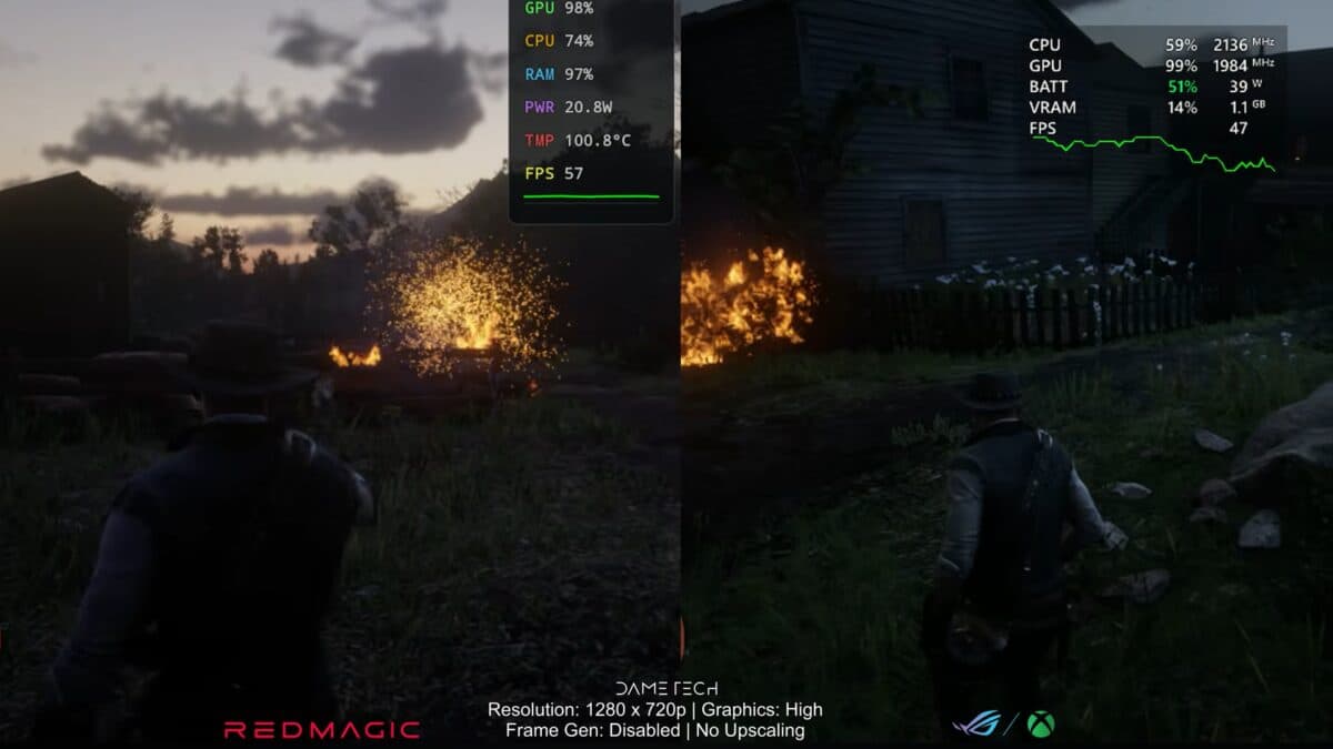 RedMagic Astra 2 in GTA 5 with high graphics