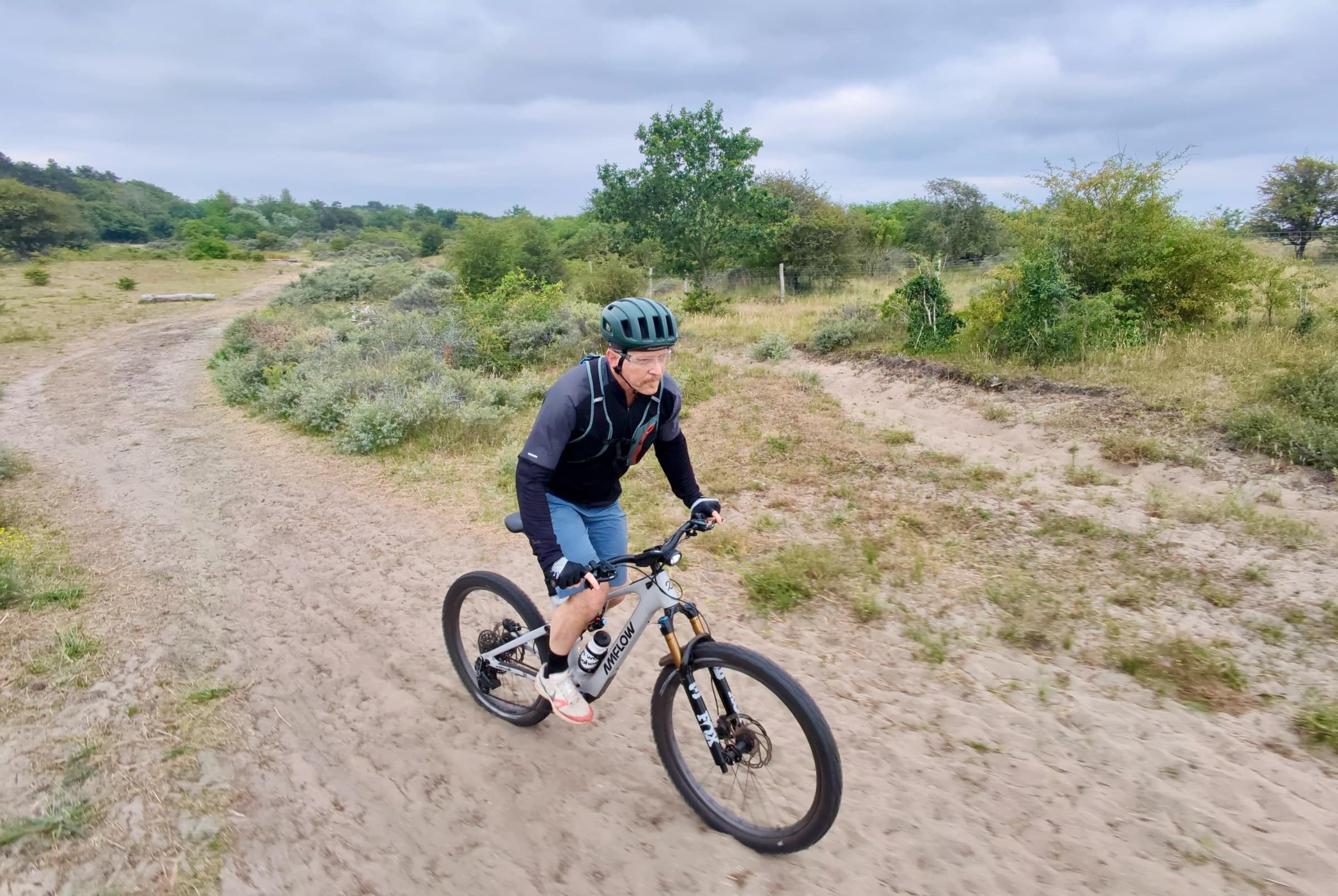 European eMTB motors cut off at 25km/h (15.5mph), stopping assistance on long straightaways.