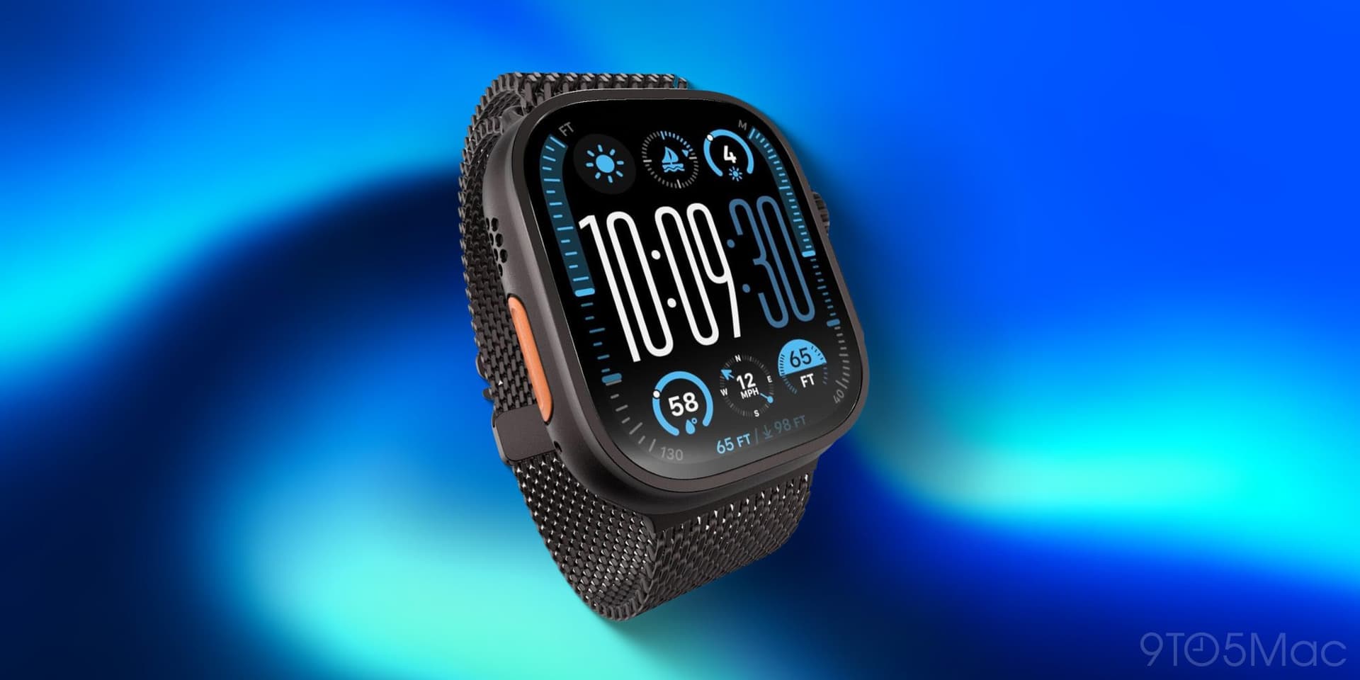 Apple Watch Ultra 2 en azul modular