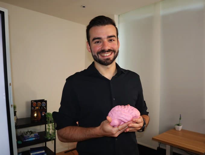 David, who has a brain coaching startup, is the one who introduced journaling into the household.