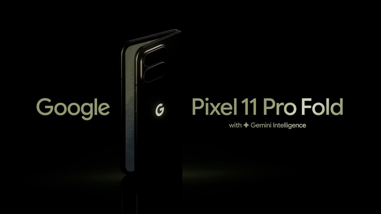 Google Pixel 11 Pro Fold teaser video
