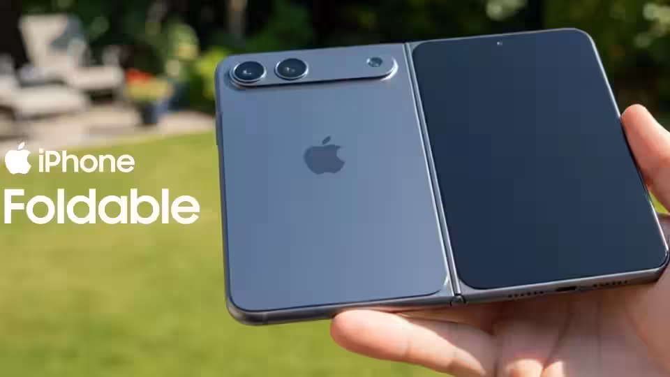 iPhone Fold's likely design.