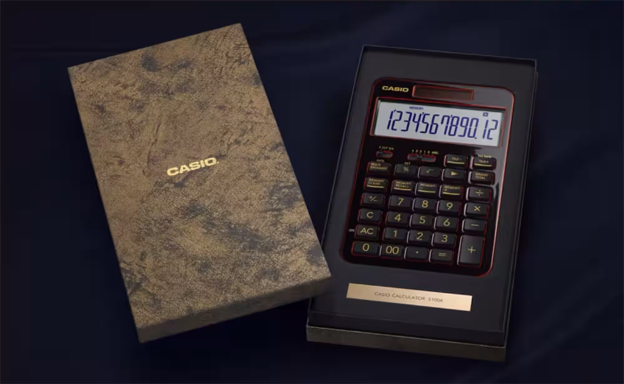 FSTN display and keypad of Casio The Special One