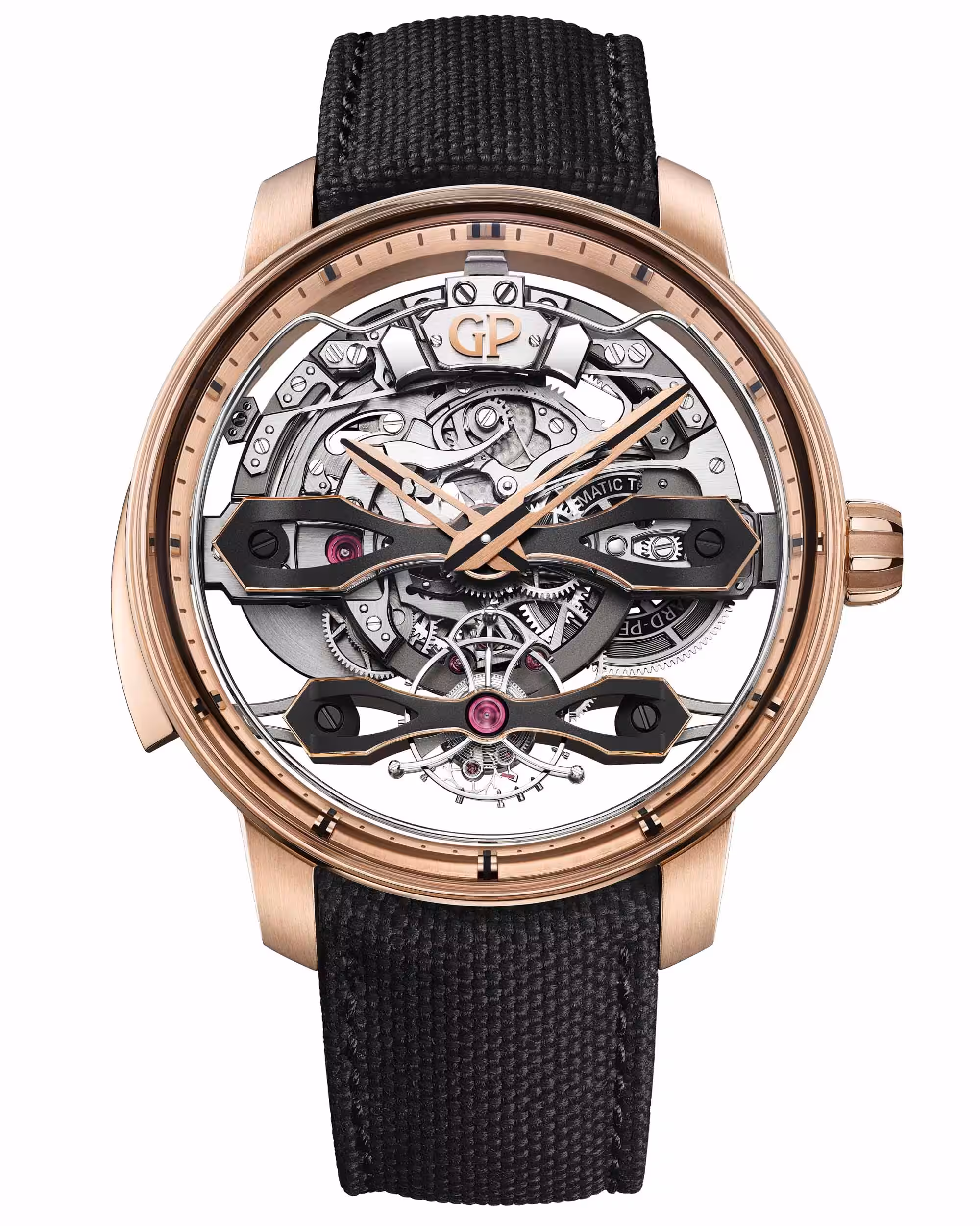 Girard-Perregaux Automatic Minute Repeater Flying Bridges watch movement detail