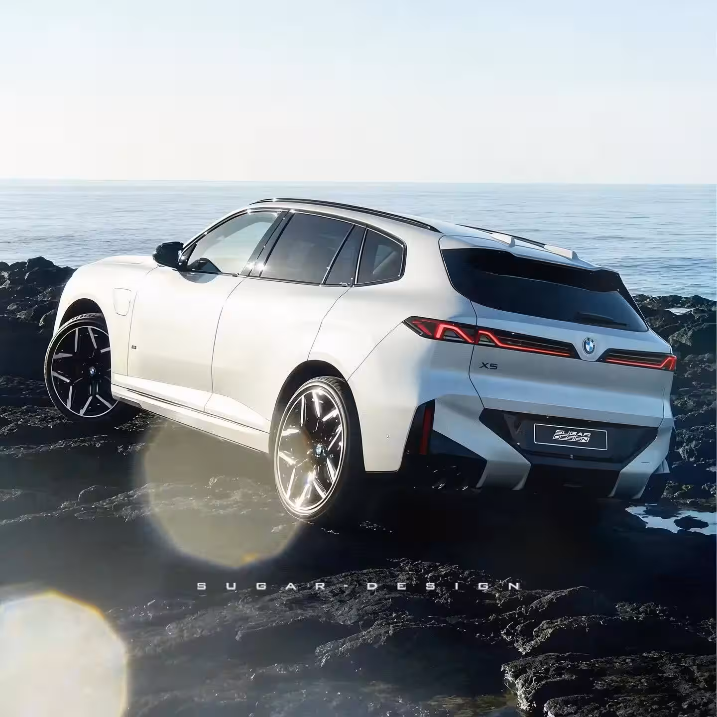 BMW X5 new generation multimedia system render