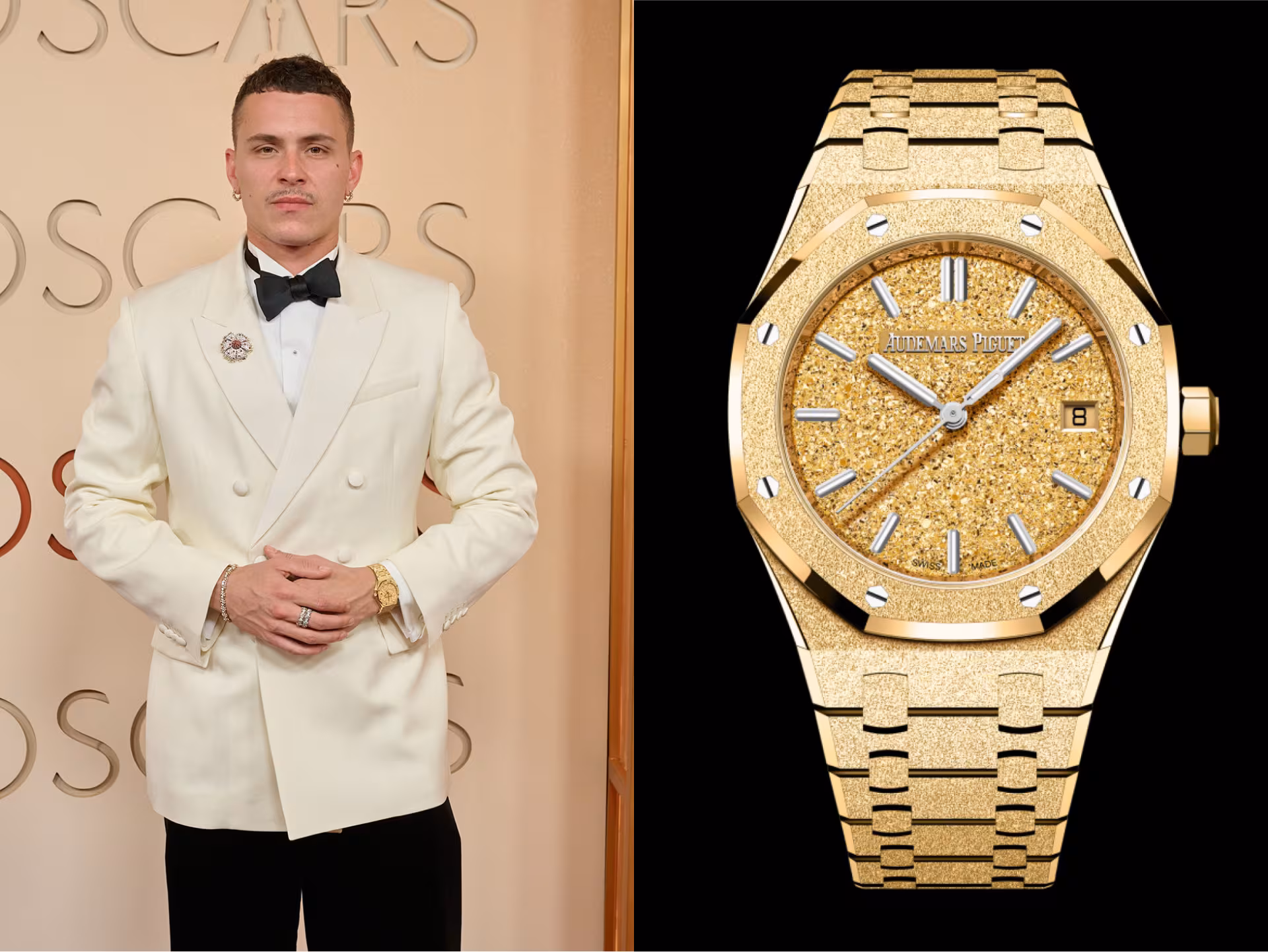 Arón Piper's Audemars Piguet Royal Oak Frosted Gold