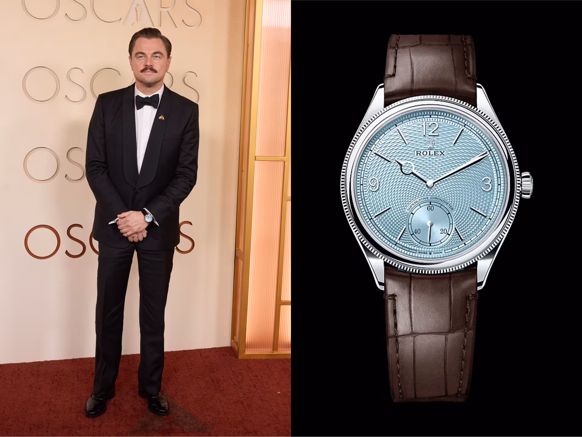 Leonardo DiCaprio's Rolex 1908 Platinum