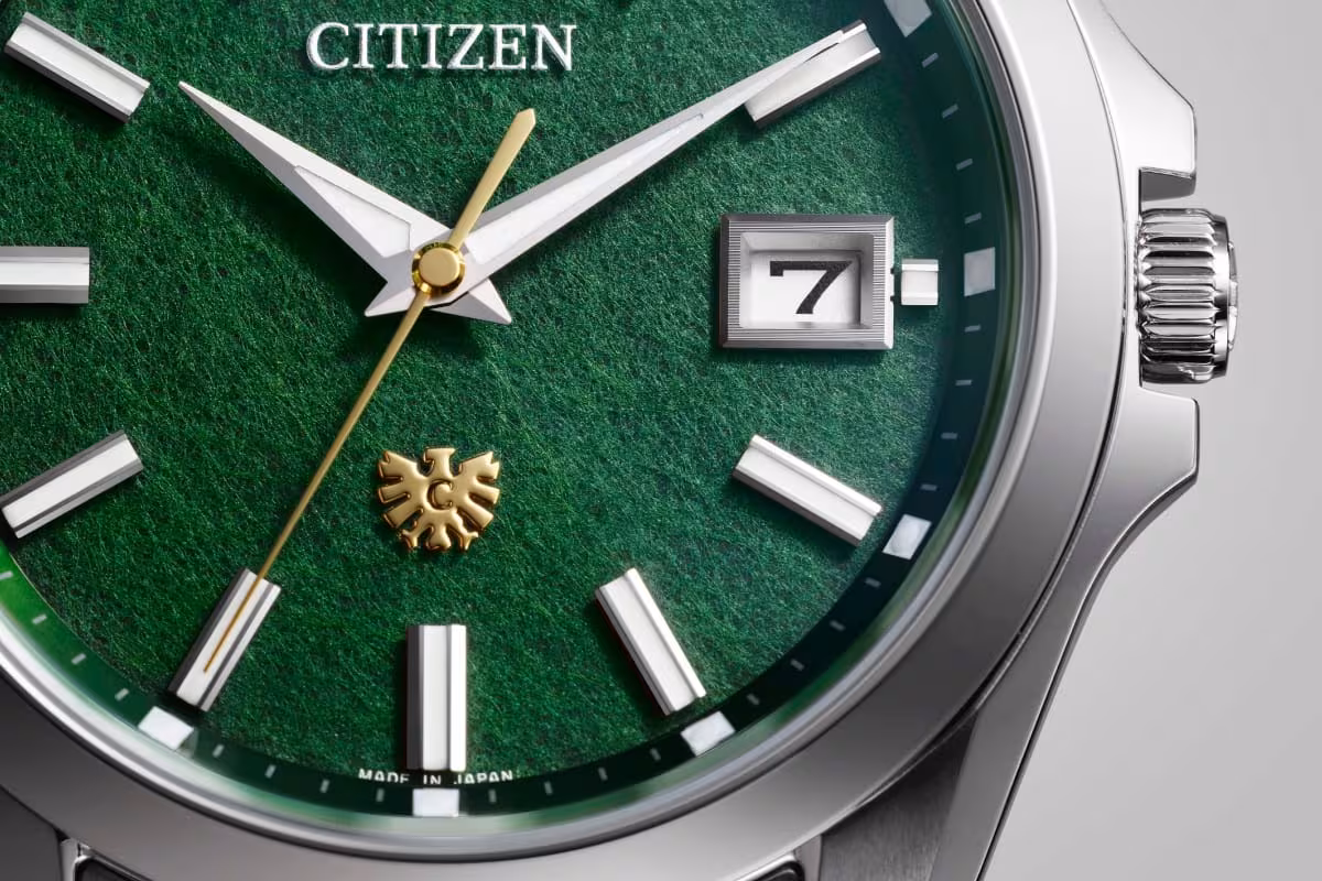 Citizen Eco-Drive 50th Anniversary case and bracelet made from Super Titanium