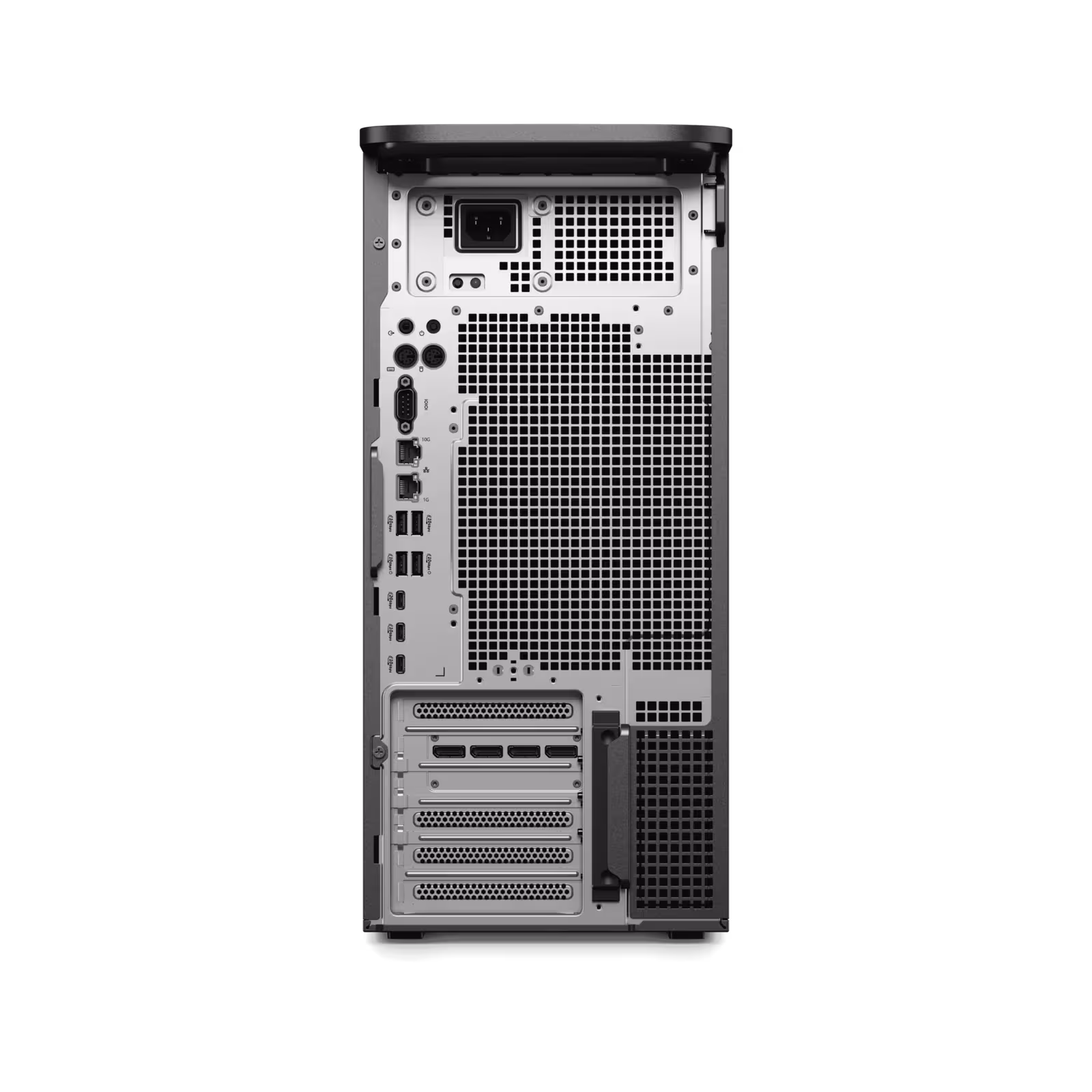 Dell Pro Precision 9 T4 rear view