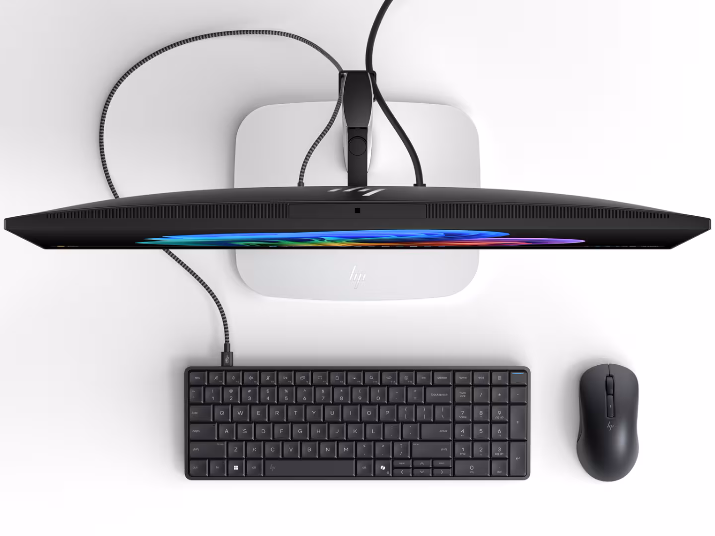 HP EliteBoard G1a bottom view HP EliteBoard G1a bottom view