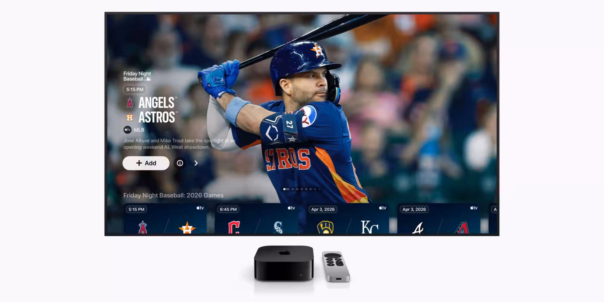 Friday Night Baseball on Apple TV