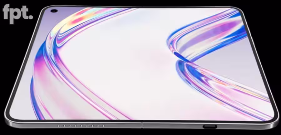 Foldable display crease reduction concept