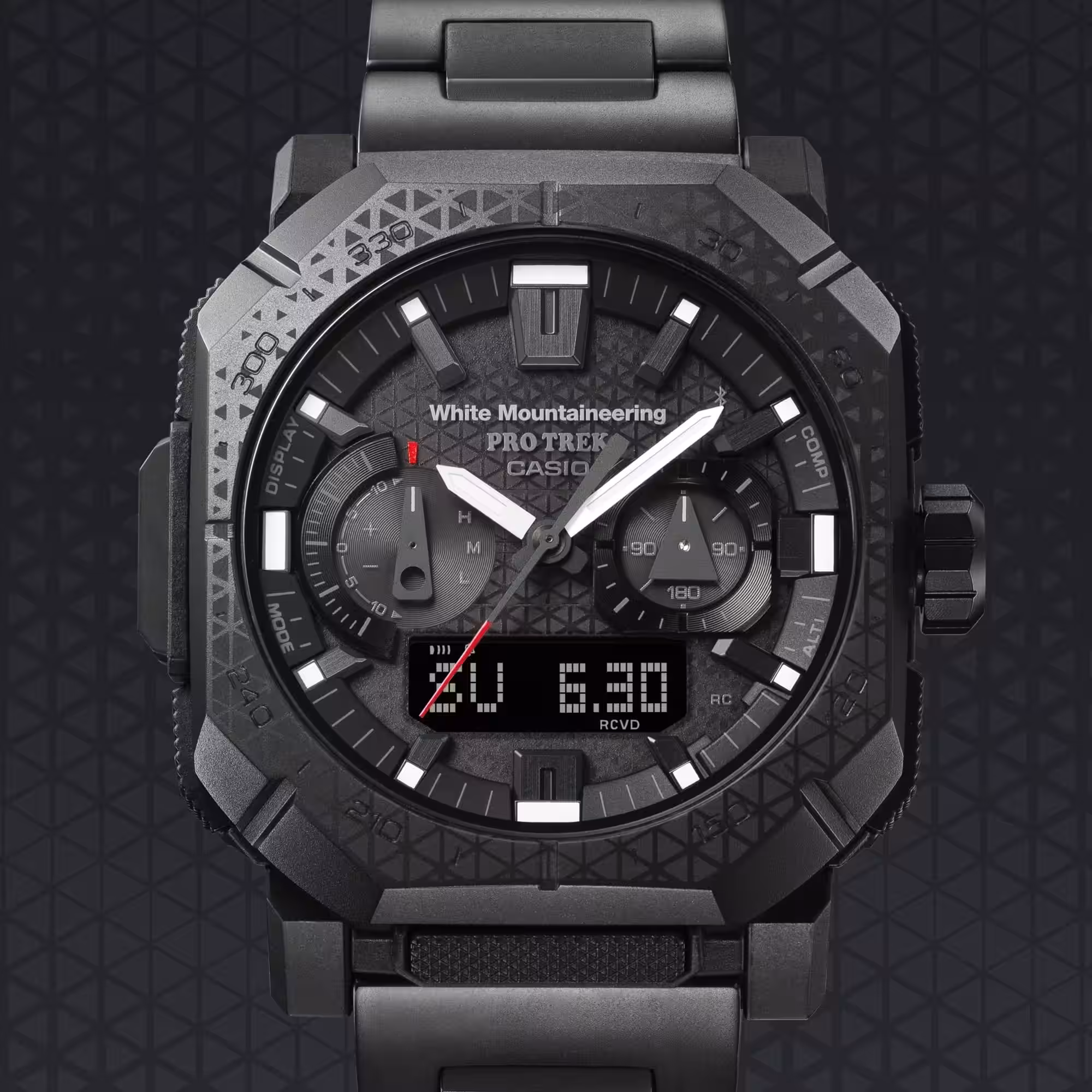 Casio Pro Trek PRW-B1000WM-1 titanium bracelet