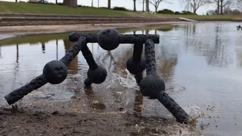 Multiple robot modules autonomously connected forming complex structures