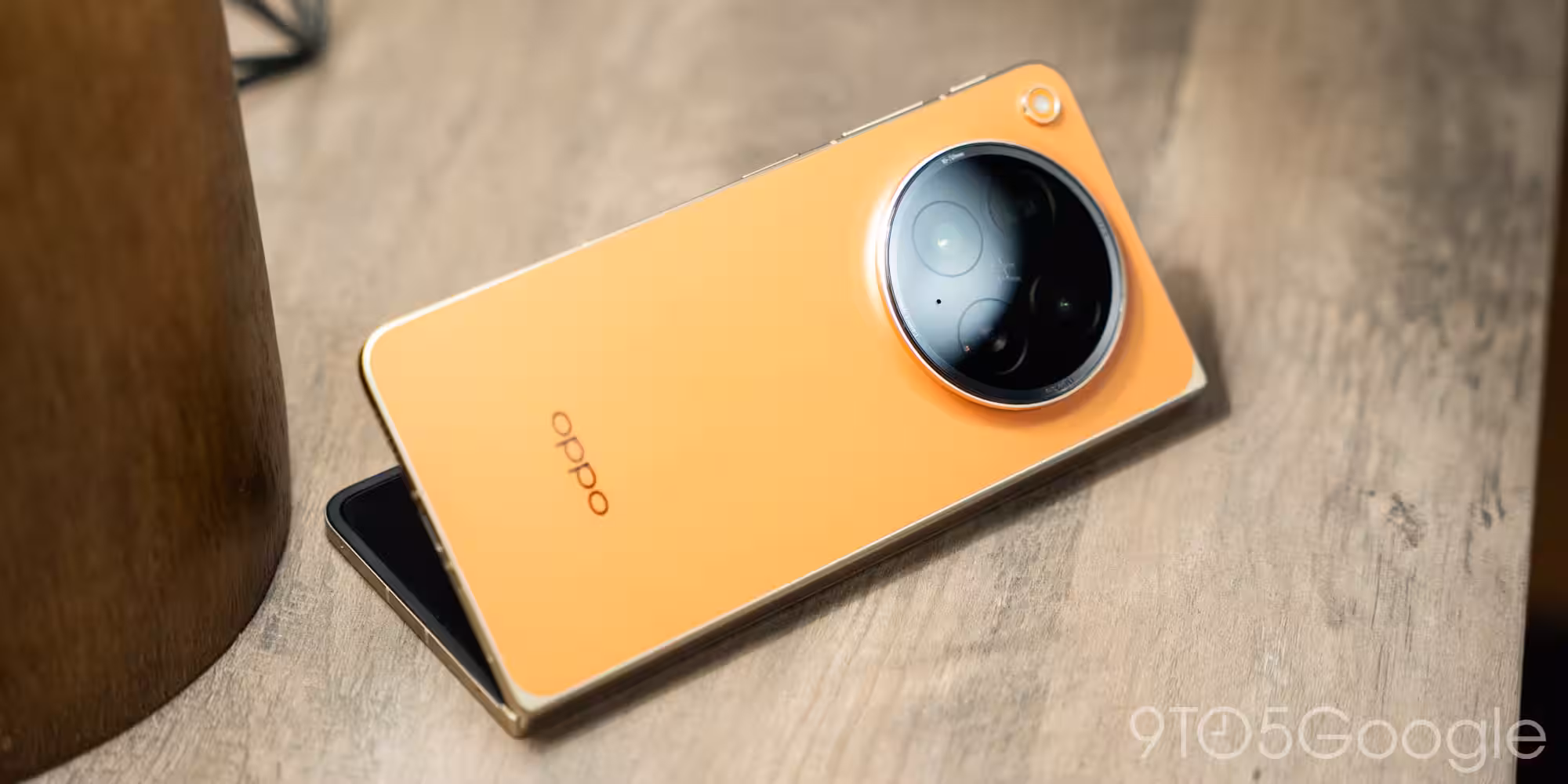 Oppo Find N6 in hand showing folded design