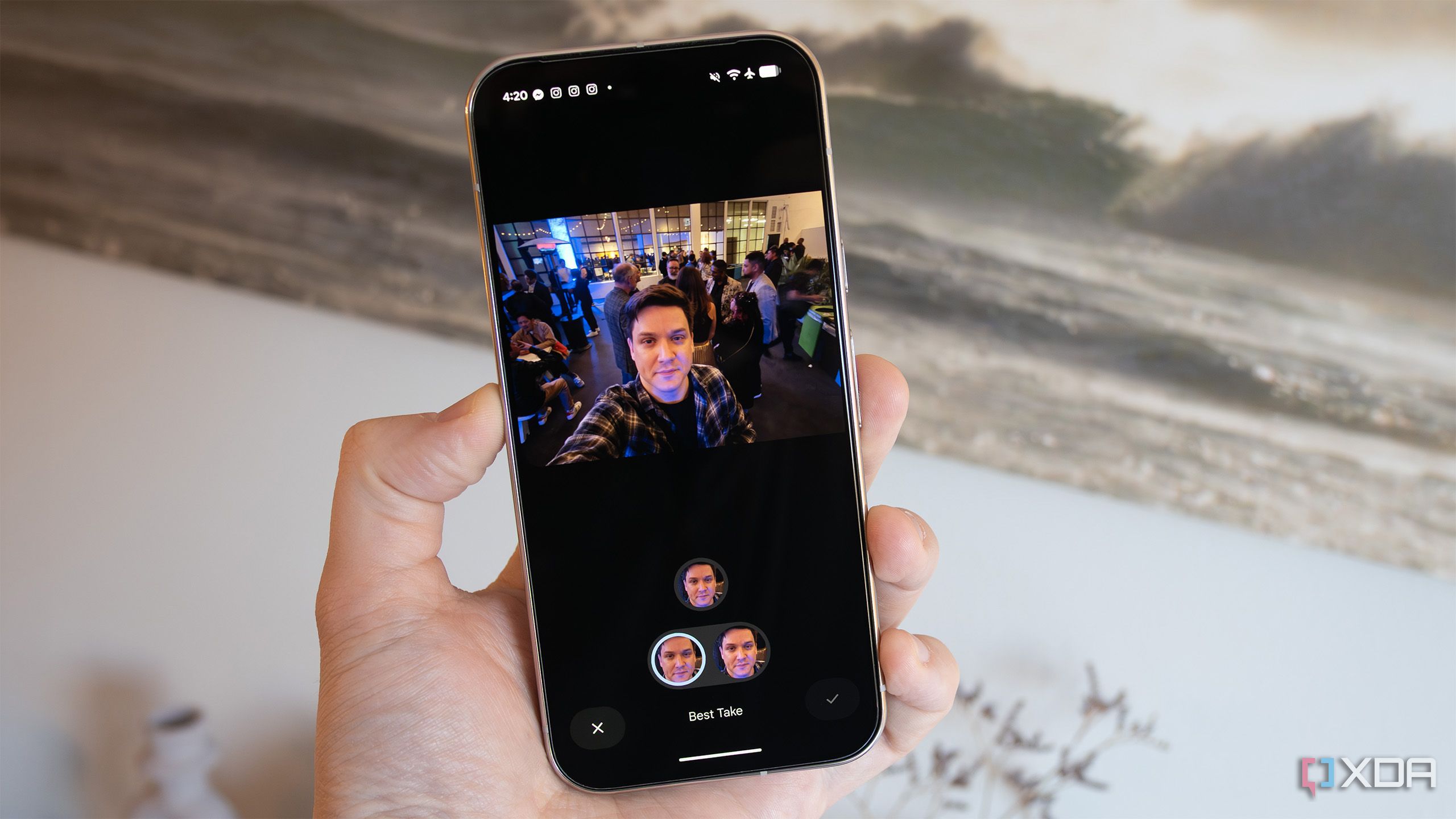 The Pixel 10's Best Take feature