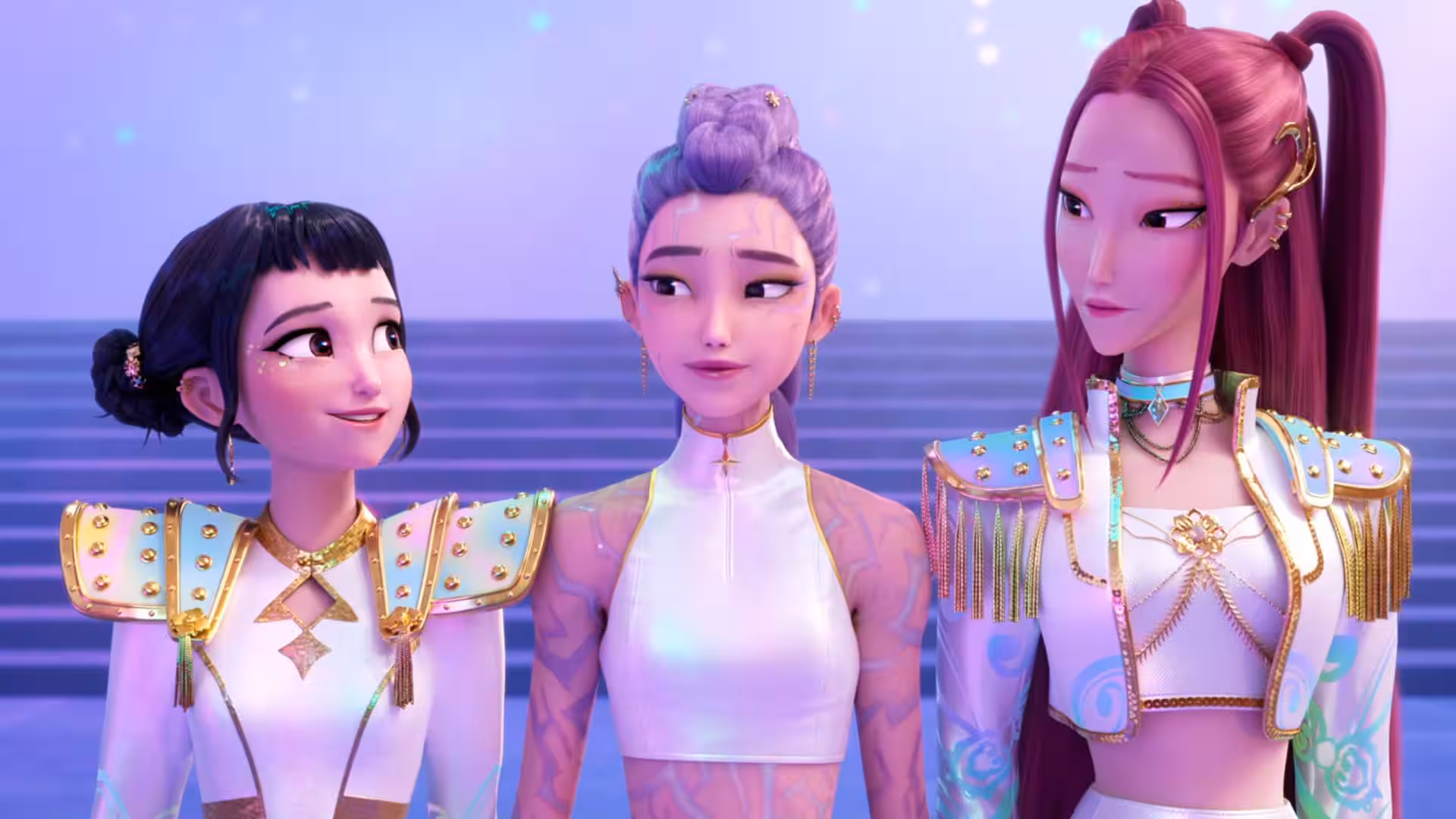 Huntr/x in KPop Demon Hunters