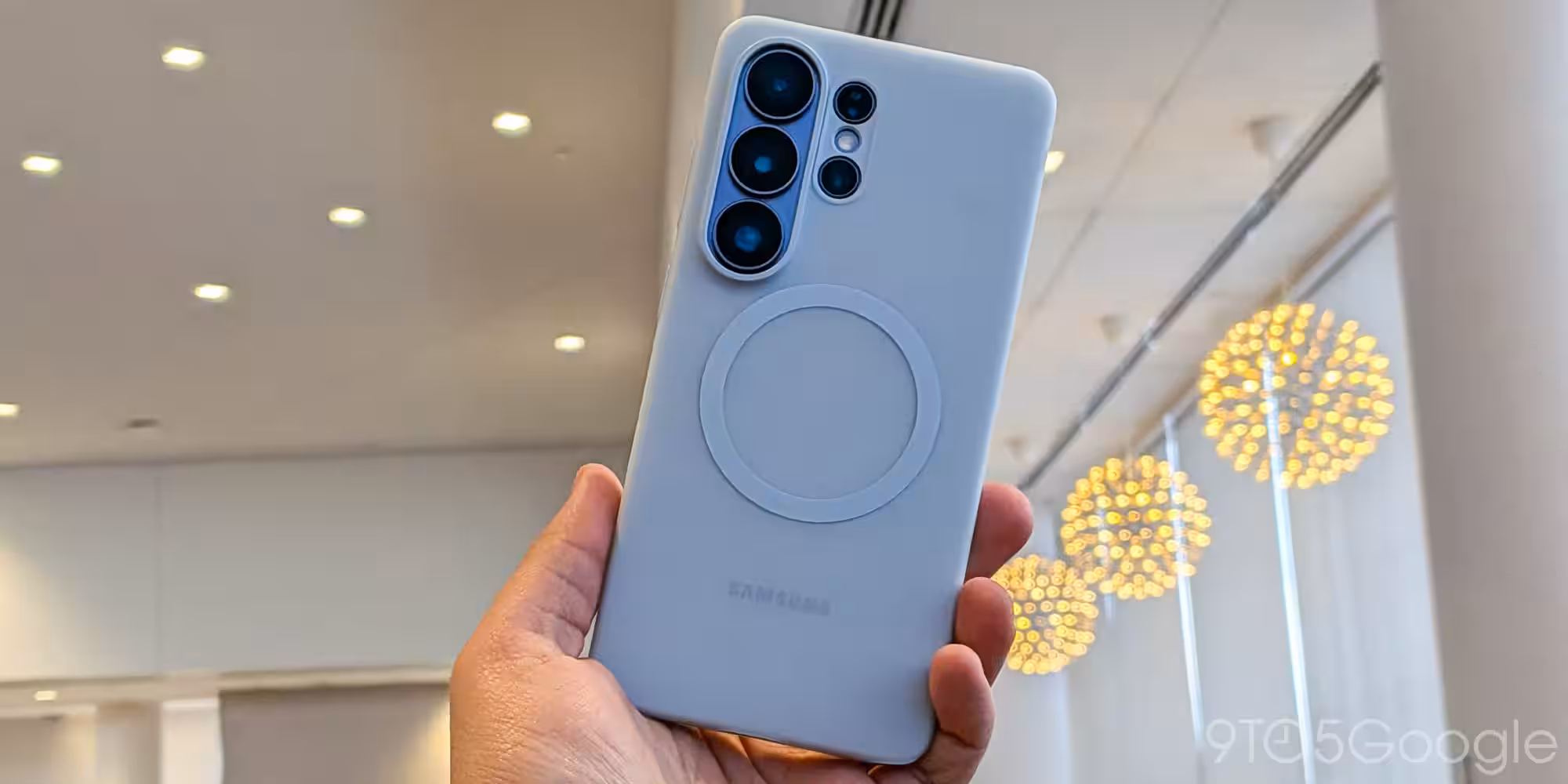 Samsung Galaxy S26 Ultra in silicone case