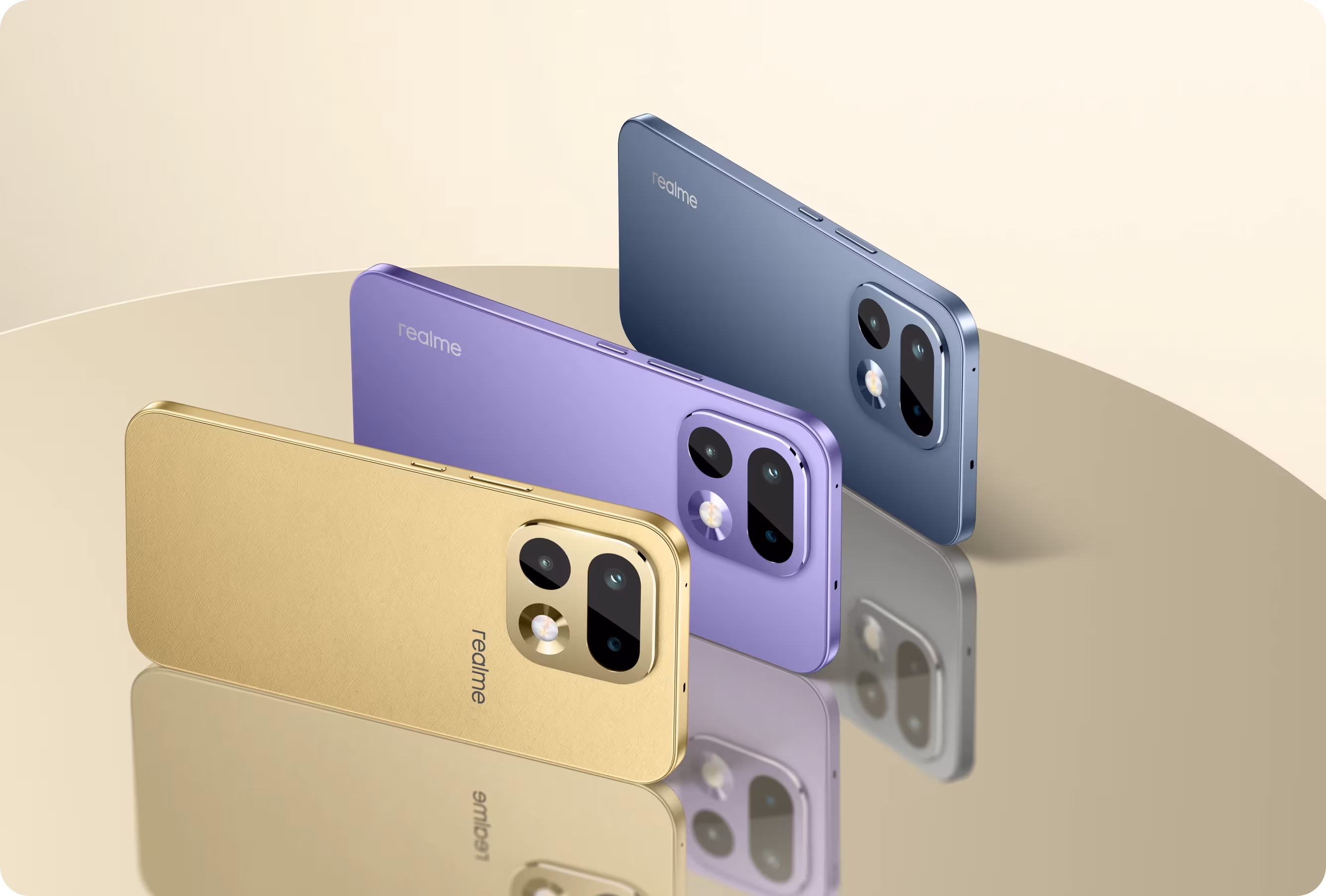 Realme 16 Pro 5G colorful smartphones with cameras