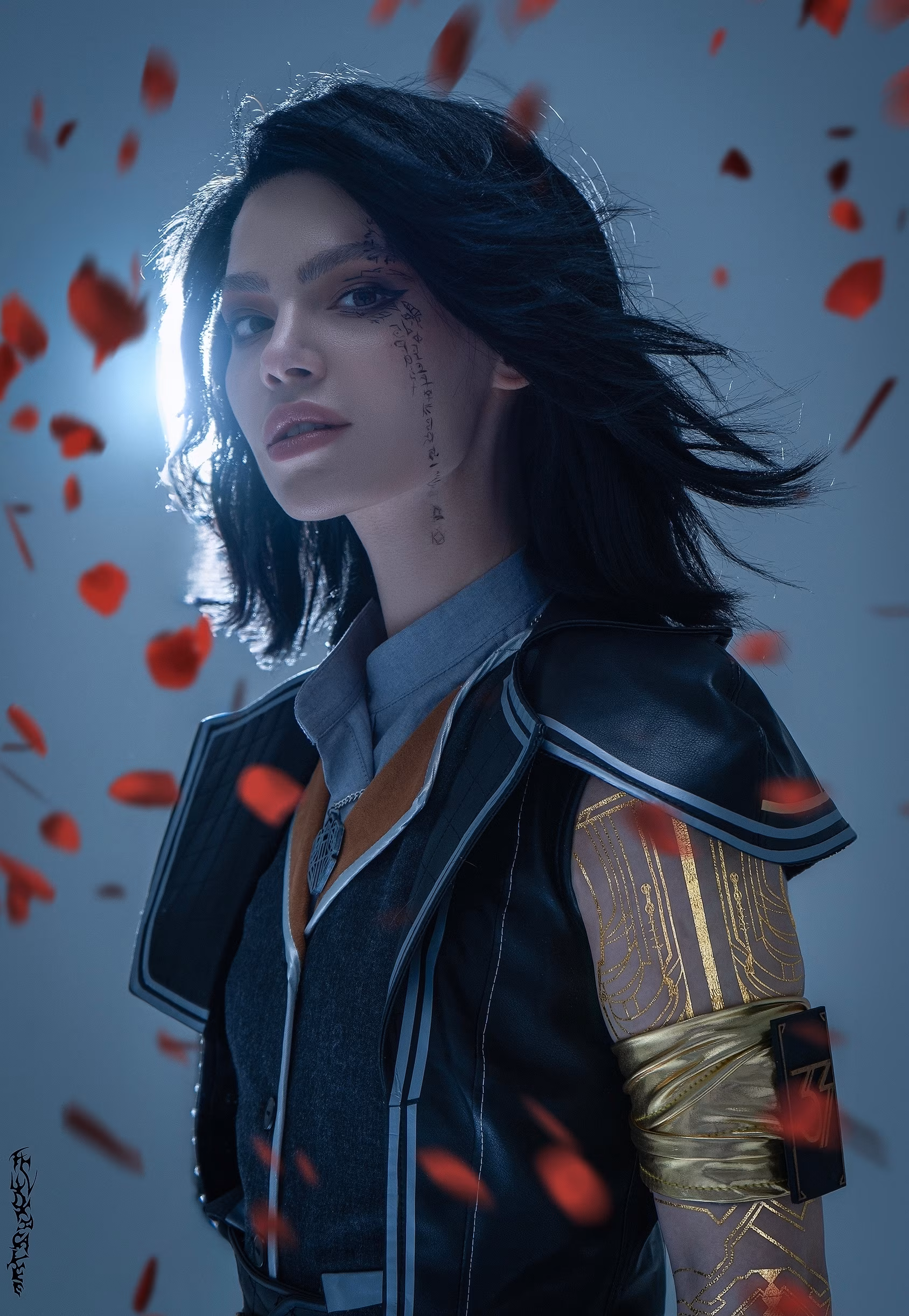 Cosplay of Luné from Clair Obscur Expedition 33 by Lizzie Whistle