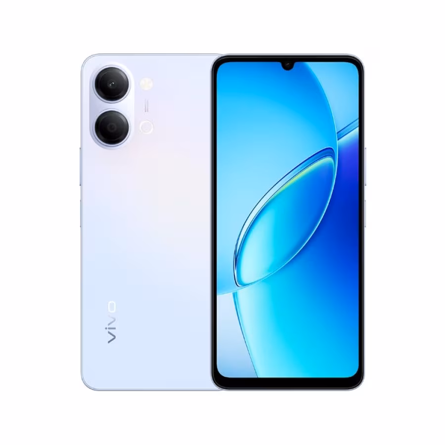 Vivo Y6t black and blue colors with dual cameras