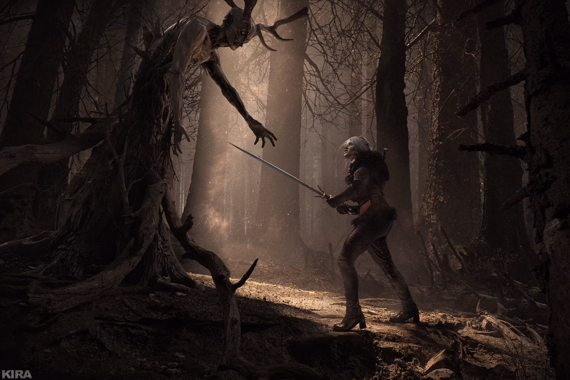 Witcher 4 inspired cosplay by Lada Lumos