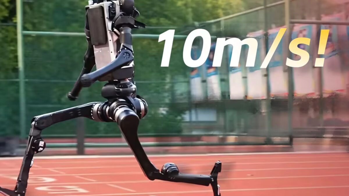 Unitree H1 humanoid robot reaches 10.1 m/s but trails Usain Bolt’s sprint record