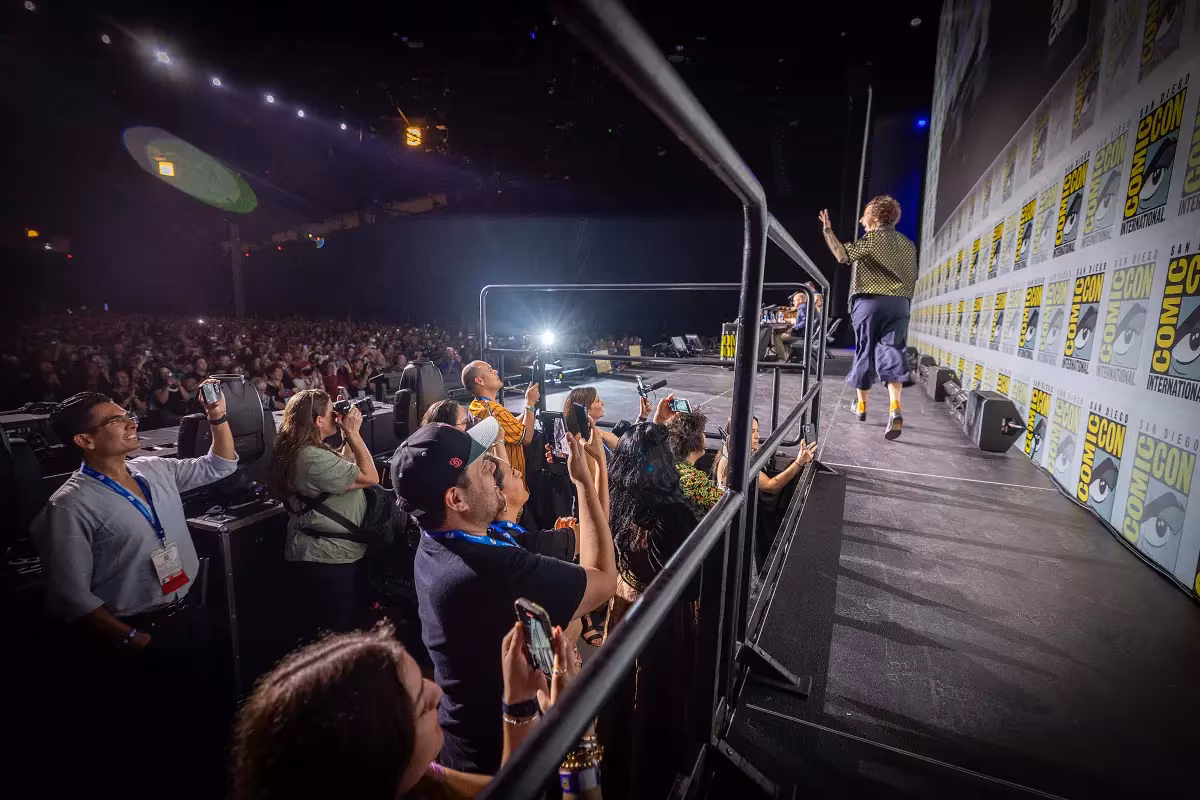 Crowd and stage at gaming pop culture event Summer 2026