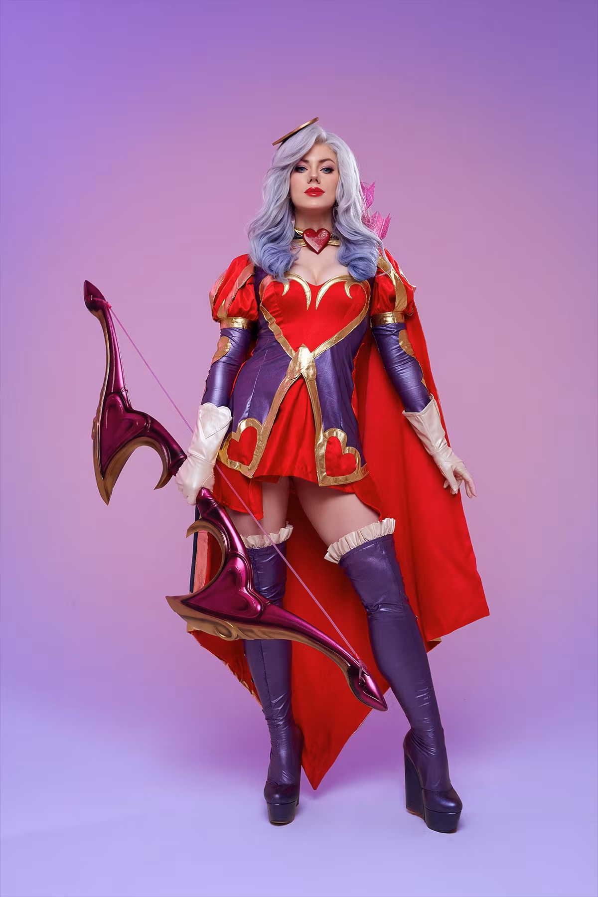 KamikoZero dressed as Heartseeker Ashe
