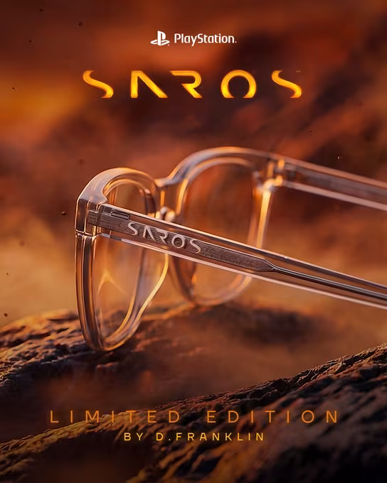 Saros x D.Franklin limited edition sunglasses black