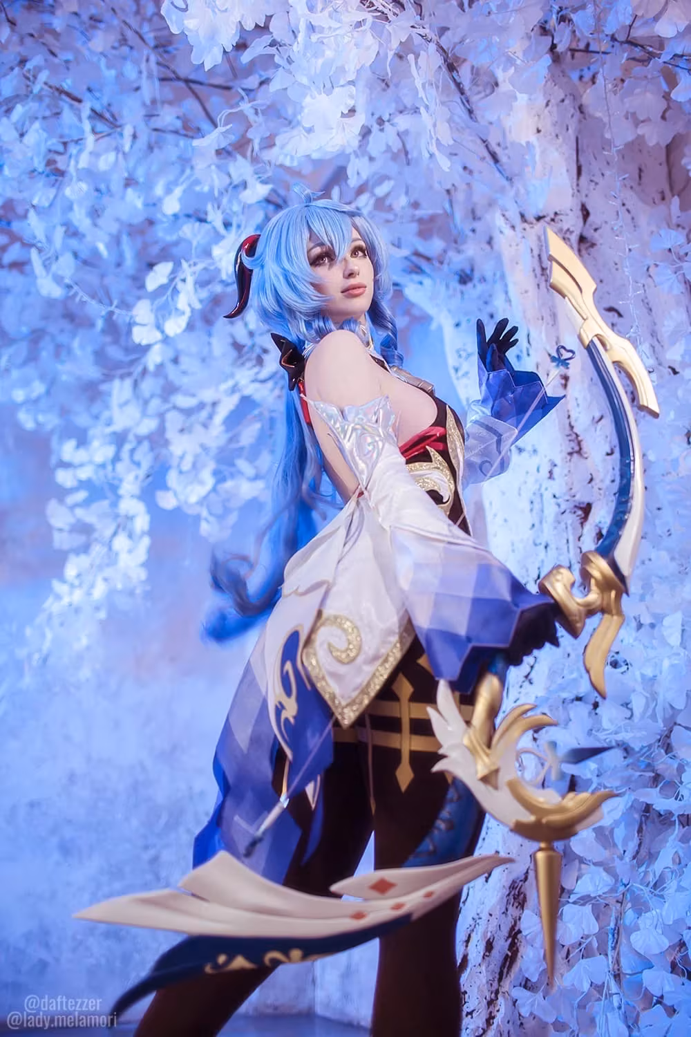 Ganyu cosplay from Genshin Impact by Lady Melamori