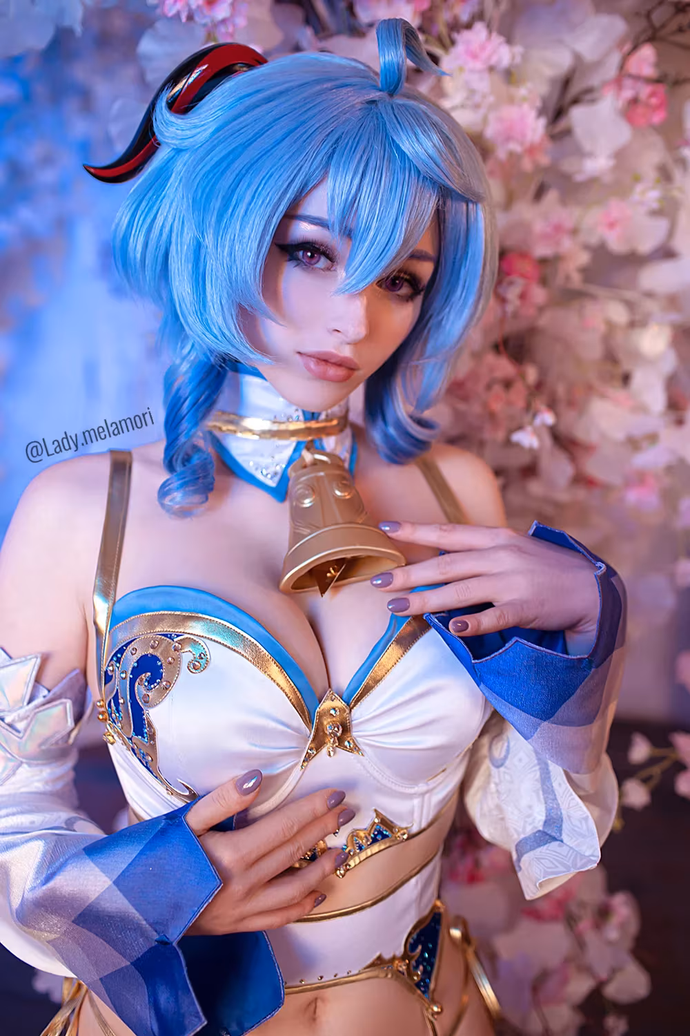 Ganyu cosplay from Genshin Impact by Lady Melamori